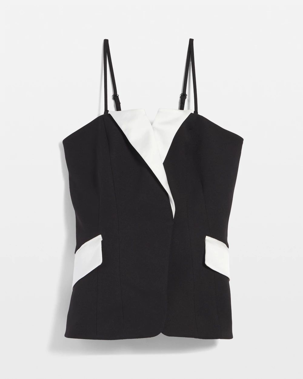 Tuxedo Bustier White House Black Market